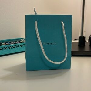 Authentic tiffany and Co empty gift bag